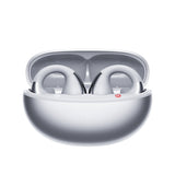 Auriculares QCY Crossky C30S plateado de oído abierto, cómodos para deporte