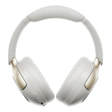 Audífonos QCY H3 Pro blanco vista frontal, ANC, Bluetooth 5.4