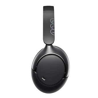 Audífonos QCY H3 Pro negro lateral, ANC, batería 55h