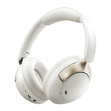 Audífonos QCY H3 Pro blanco frontal, ANC 50 dB, Hi‑Res LDAC