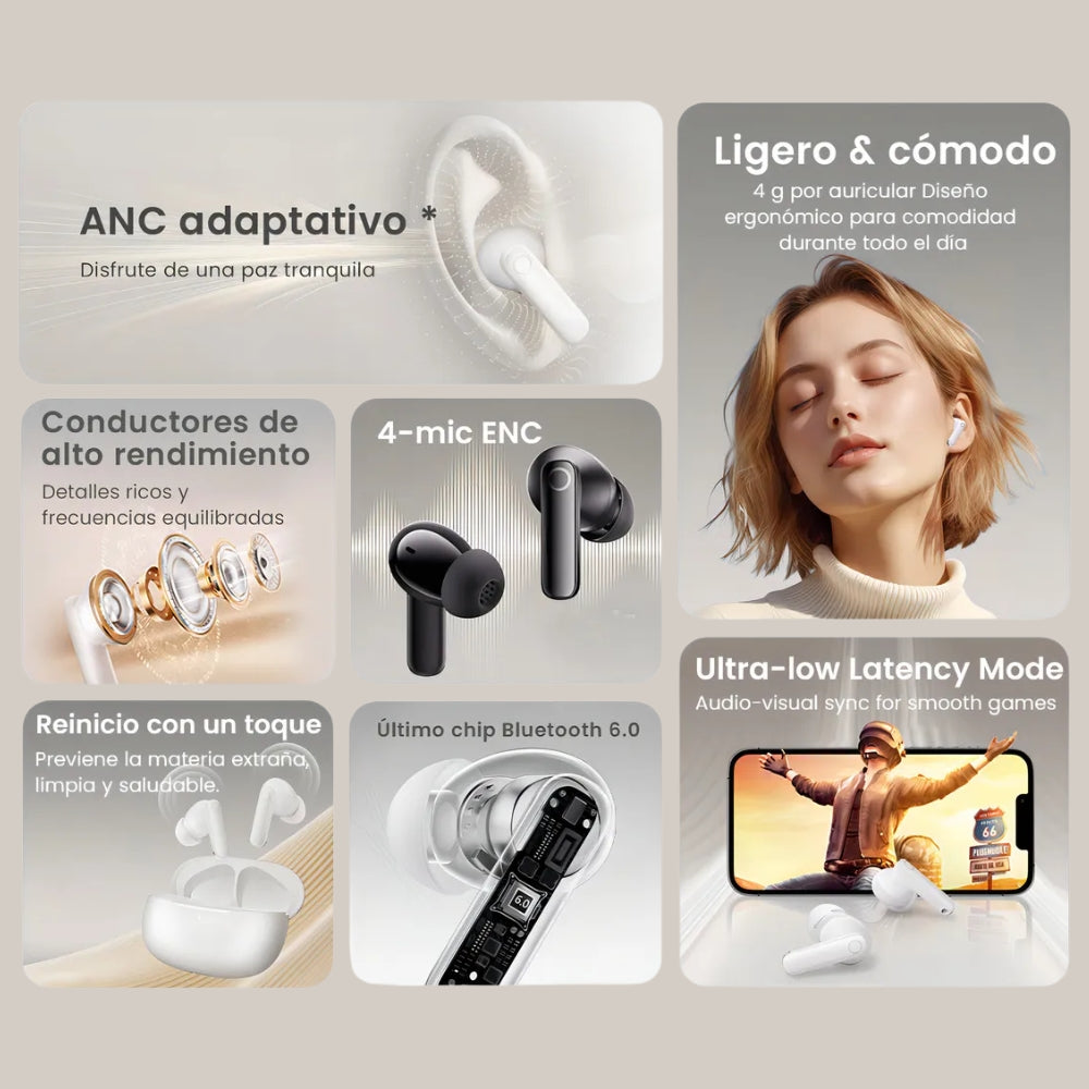 Audífonos Inalámbricos Haylou HQ5