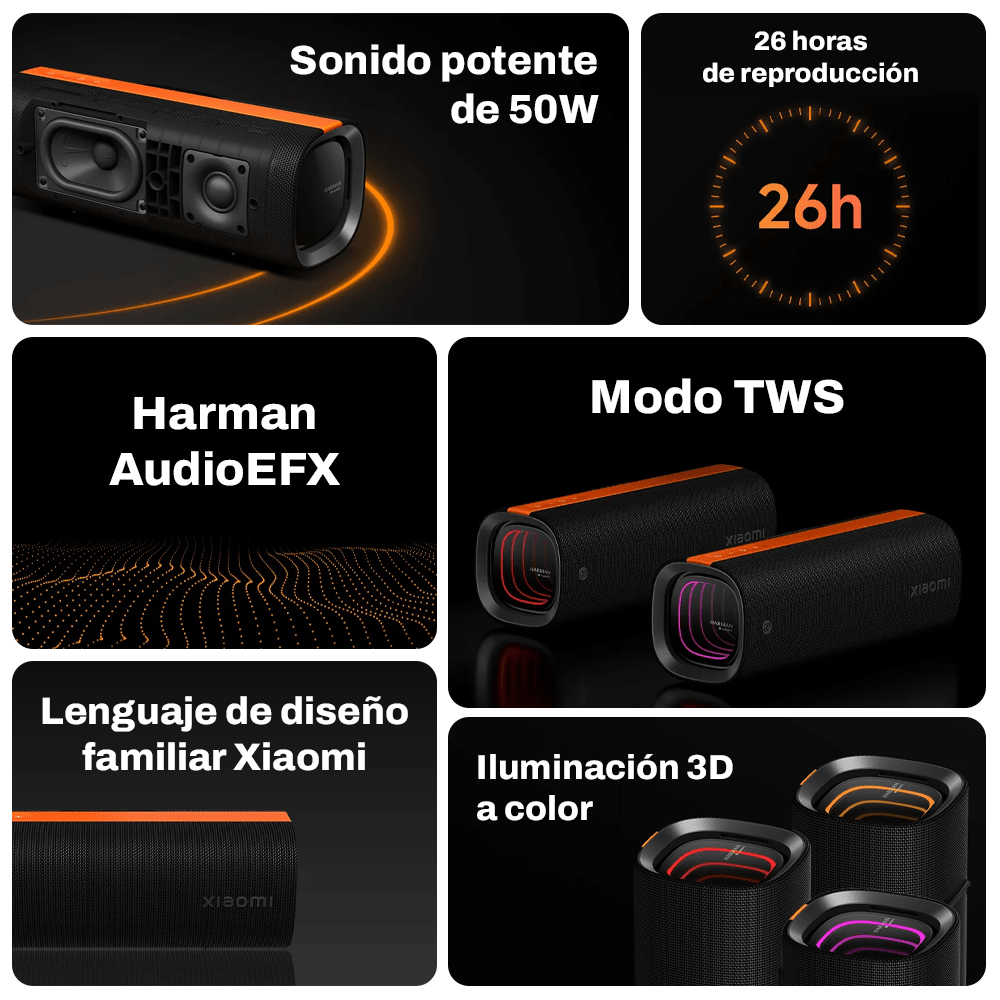 Altavoz Inalámbrico Xiaomi Sound 50W - Orro Home Perú