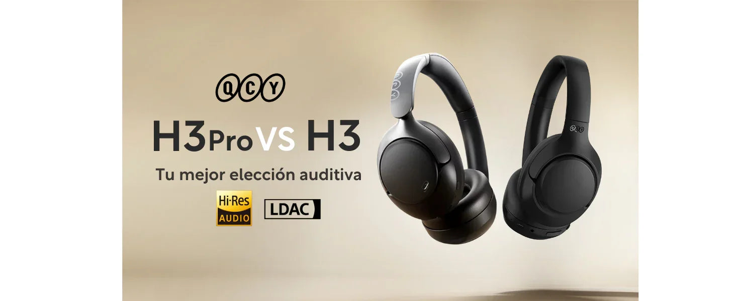 ¿QCY H3 o H3 Pro? Descubre 3 Diferencias Clave que Decidirán Tu Compra.