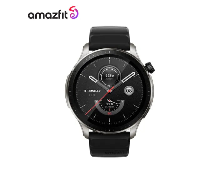 Reloj Smarwatch Amazfit GTR 4, Pantalla de 1,43", Resistente al agua, Bateria de 14 dias, Llamas bluetooth, Compatible con alexa