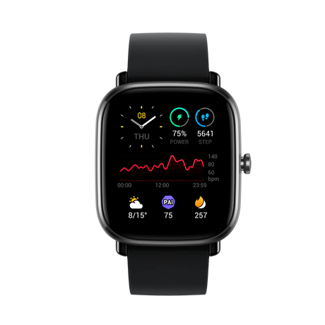 Reloj SmartWatch Amazfit GTS 2 Mini, Pantalla AMOLED de 1,55″, 14 Dias de Bateria, Resistencia al agua 5 ATM, Bluetooth 5.0