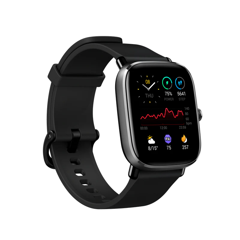 Reloj SmartWatch Amazfit GTS 2 Mini, Pantalla AMOLED de 1,55″, 14 Dias de Bateria, Resistencia al agua 5 ATM, Bluetooth 5.0