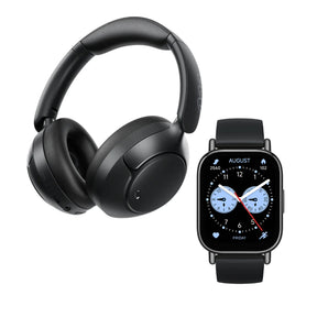 Audífonos QCY H3 Pro Negro + Smartwatch Redmi 5 lite Negro