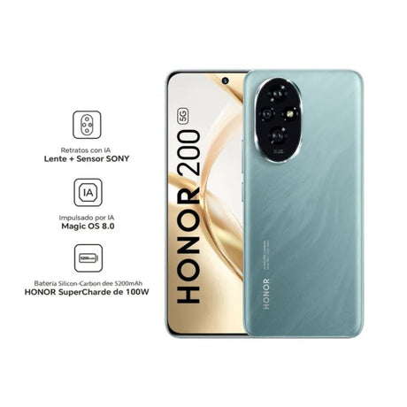 Celular Honor 200 Eu 256Gb + 12Gb 50 Mp 6.7"