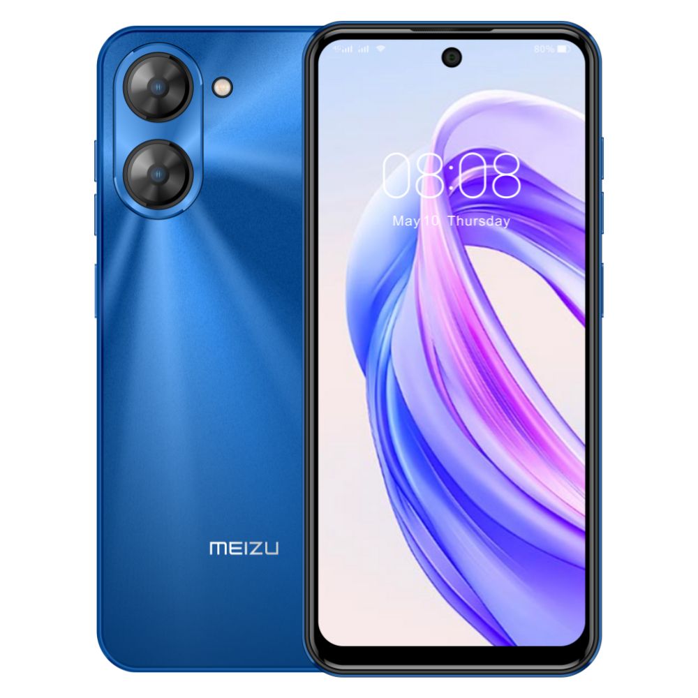 Celular Meizu MBLU21 4GB RAM 64GB, Conectividad 4G, Pantalla 6.79” HD, Cámara 13 MP, Batería 4900 mAh