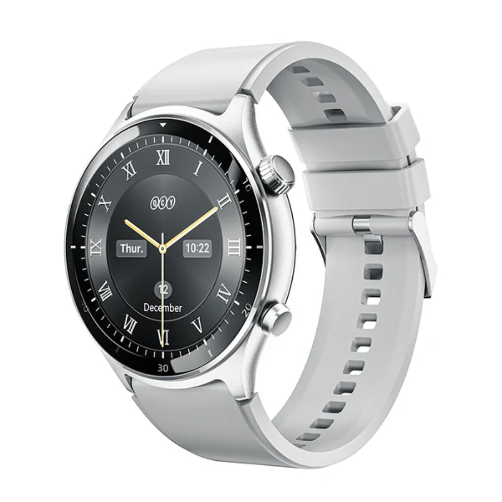 Reloj SmartWatch Bluetooth QCY Active GT Amoled 1.43", Resistente al agua ATM3, Más de 120 modos deportivos