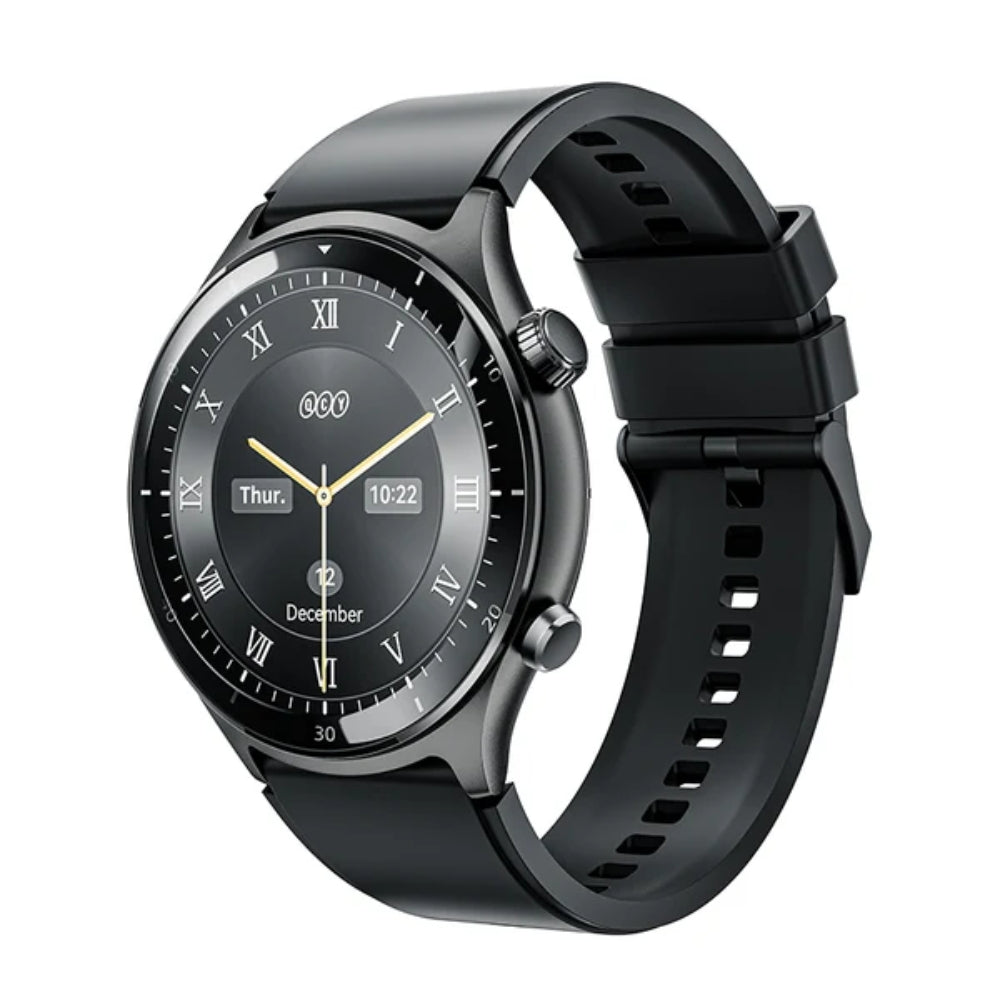 Reloj SmartWatch Bluetooth QCY Active GT Amoled 1.43", Resistente al agua ATM3, Más de 120 modos deportivos
