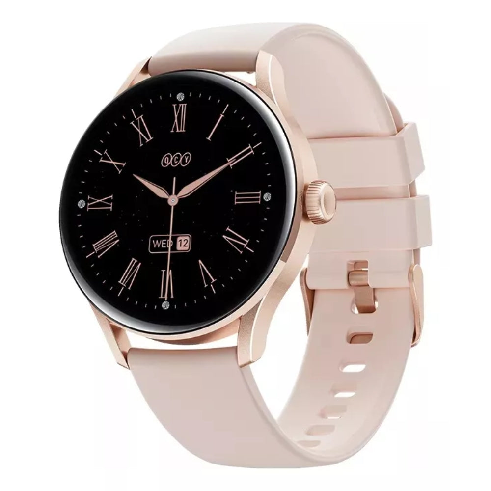 Smartwatch Bluetooth QCY Elite Amoled 1.19", Resistencia al agua Ipx8, +100 modos deportivos