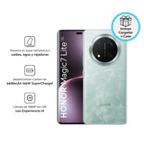 Celular Honor Magic7 Lite Eu 256Gb + 8Gb Jade Cyan 108 Mp 6.78"