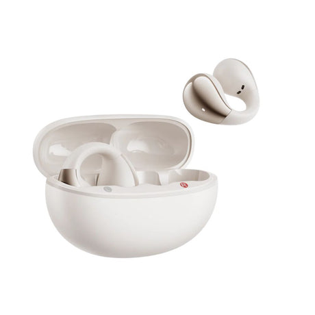 Audífonos Inalámbricos QCY Crossky C30 Con Clip Para Oreja, Open-ear, Bluetooth 5.4, 25 Horas De Batería, Protección IPX4 Contra Salpicaduras, Deportivos