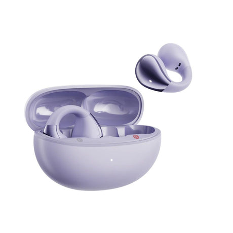 Audífonos Inalámbricos QCY Crossky C30 Con Clip Para Oreja, Open-ear, Bluetooth 5.4, 25 Horas De Batería, Protección IPX4 Contra Salpicaduras, Deportivos