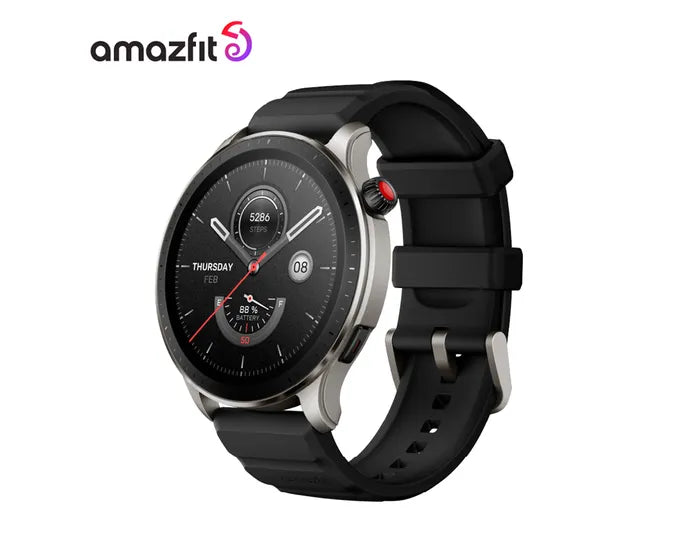 Reloj Smarwatch Amazfit GTR 4, Pantalla de 1,43", Resistente al agua, Bateria de 14 dias, Llamas bluetooth, Compatible con alexa