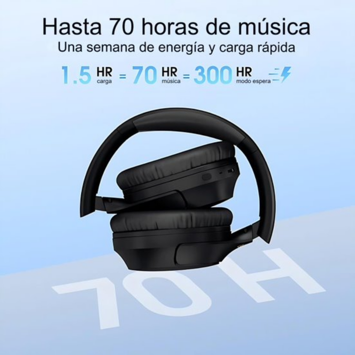 Audifonos Inalambricos QCY H2 Pro, con Bluetooth 5,3, HIFI audio, 78ms baja latencia, 60H de reproducción - Orro Home Perú