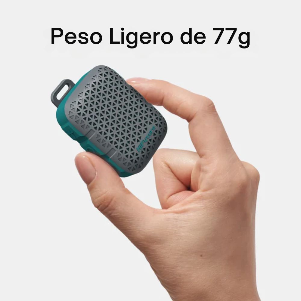 Parlante Inalámbrico Portátil HiFuture Pocket S, 8 horas de duración, Clip Magnético, Protección IPX7, Carga Tipo C