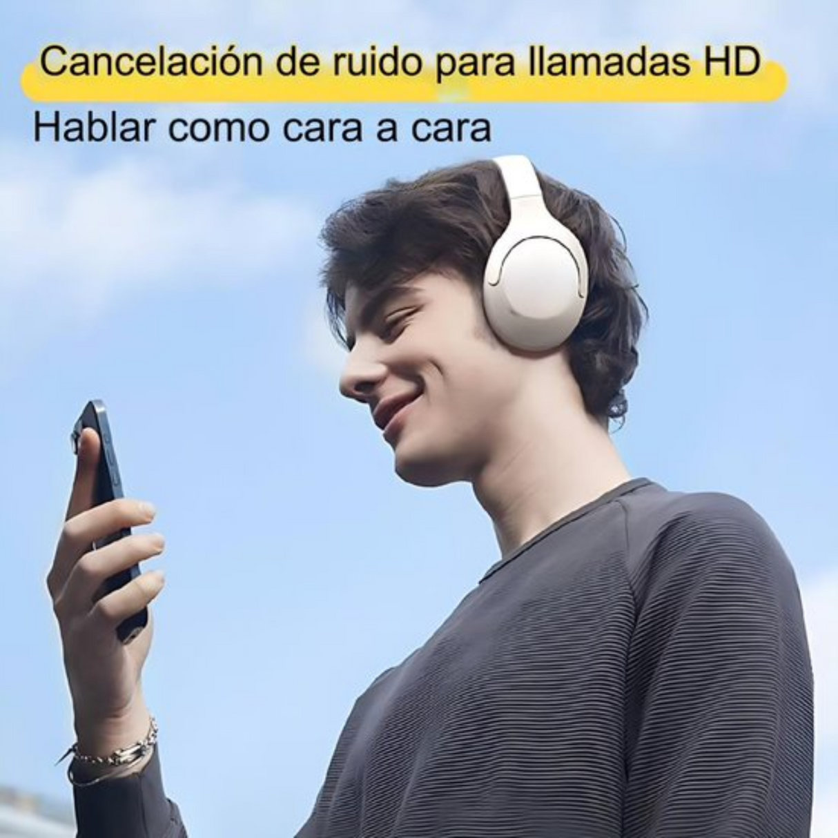 Audifonos QCY H3 Lite, con Bluetooth 5.3, Cancelación Activa de Ruido, Controlador de 40mm, Sonido HiFi - Orro Home Perú