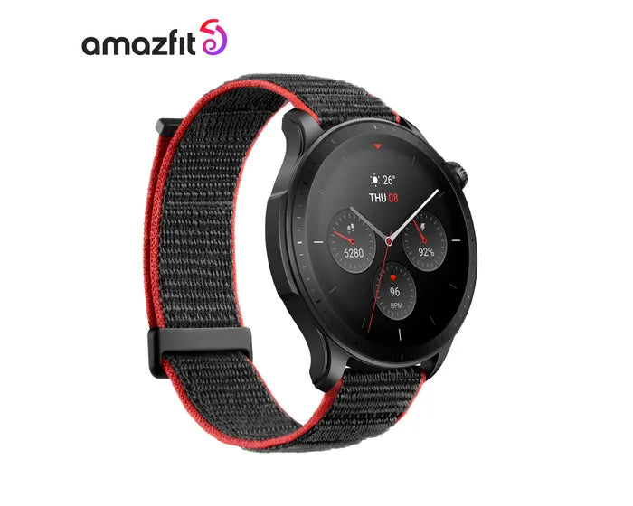 Reloj Smarwatch Amazfit GTR 4, Pantalla de 1,43", Resistente al agua, Bateria de 14 dias, Llamas bluetooth, Compatible con alexa