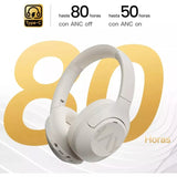 Audífonos Inalámbricos Haylou S30 Pro, Micrófono Desmontable, Cancelación De Ruido -43db, 80 Horas De Reproducción, App De Sonido Personalizado