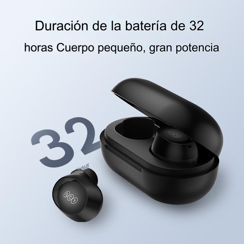 Audifonos QCY T27, con Bluetooth 5.1, HIFI Audio, Control táctil, Baja latencia, ENC, 26 horas - Orro Home Perú