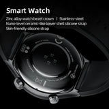 Reloj SmartWatch Bluetooth QCY Active GT Amoled 1.43", Resistente al agua ATM3, Más de 120 modos deportivos