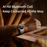 Reloj SmartWatch Bluetooth QCY Active GT Amoled 1.43", Resistente al agua ATM3, Más de 120 modos deportivos
