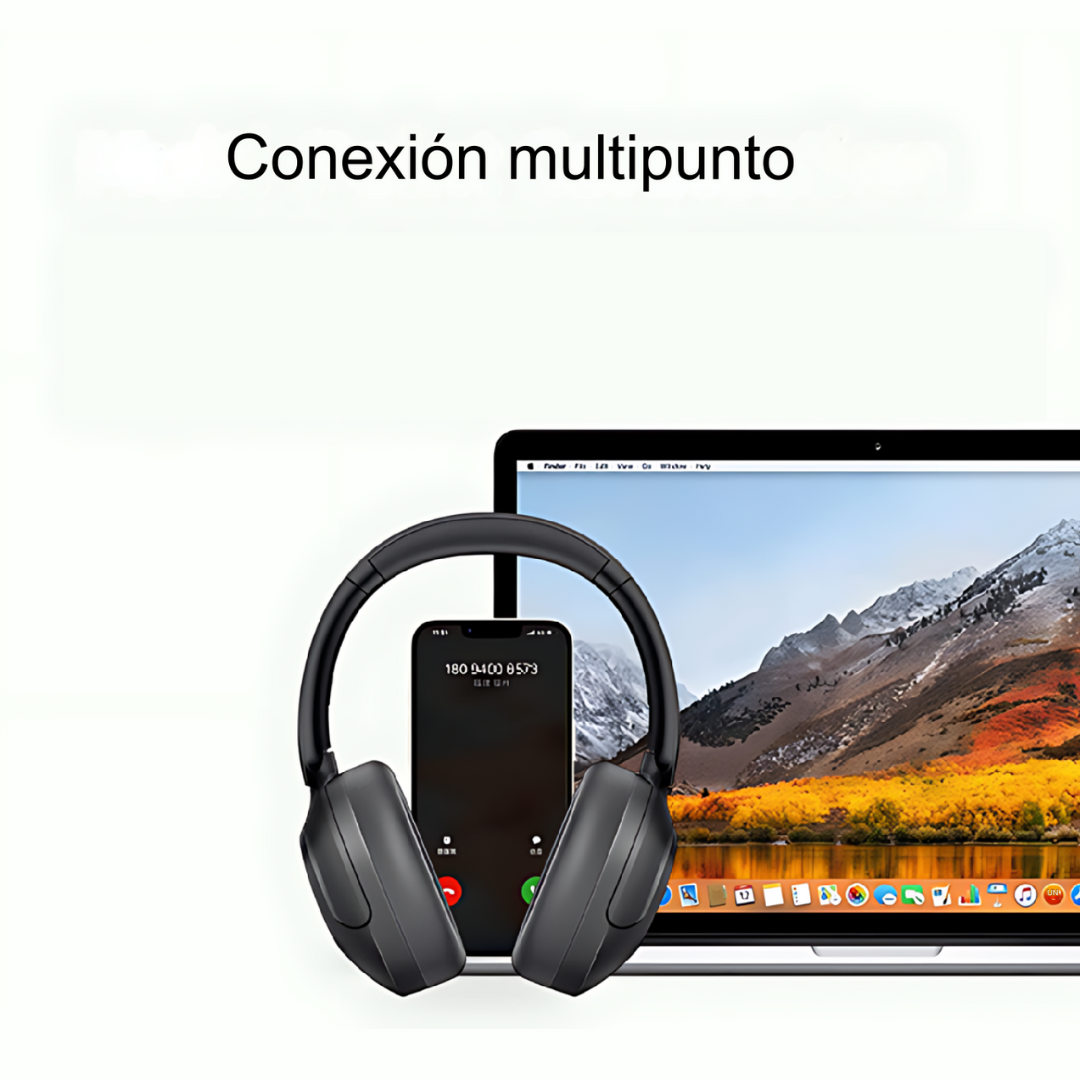 Audífonos Inalámbricos Qcy H4 Anc Activa 80h Hi-res BT 5.3 - Orro Home Perú