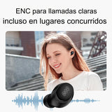Audifonos QCY T27, con Bluetooth 5.1, HIFI Audio, Control táctil, Baja latencia, ENC, 26 horas - Orro Home Perú