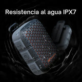 Parlante Inalámbrico Portátil HiFuture Pocket S, 8 horas de duración, Clip Magnético, Protección IPX7, Carga Tipo C