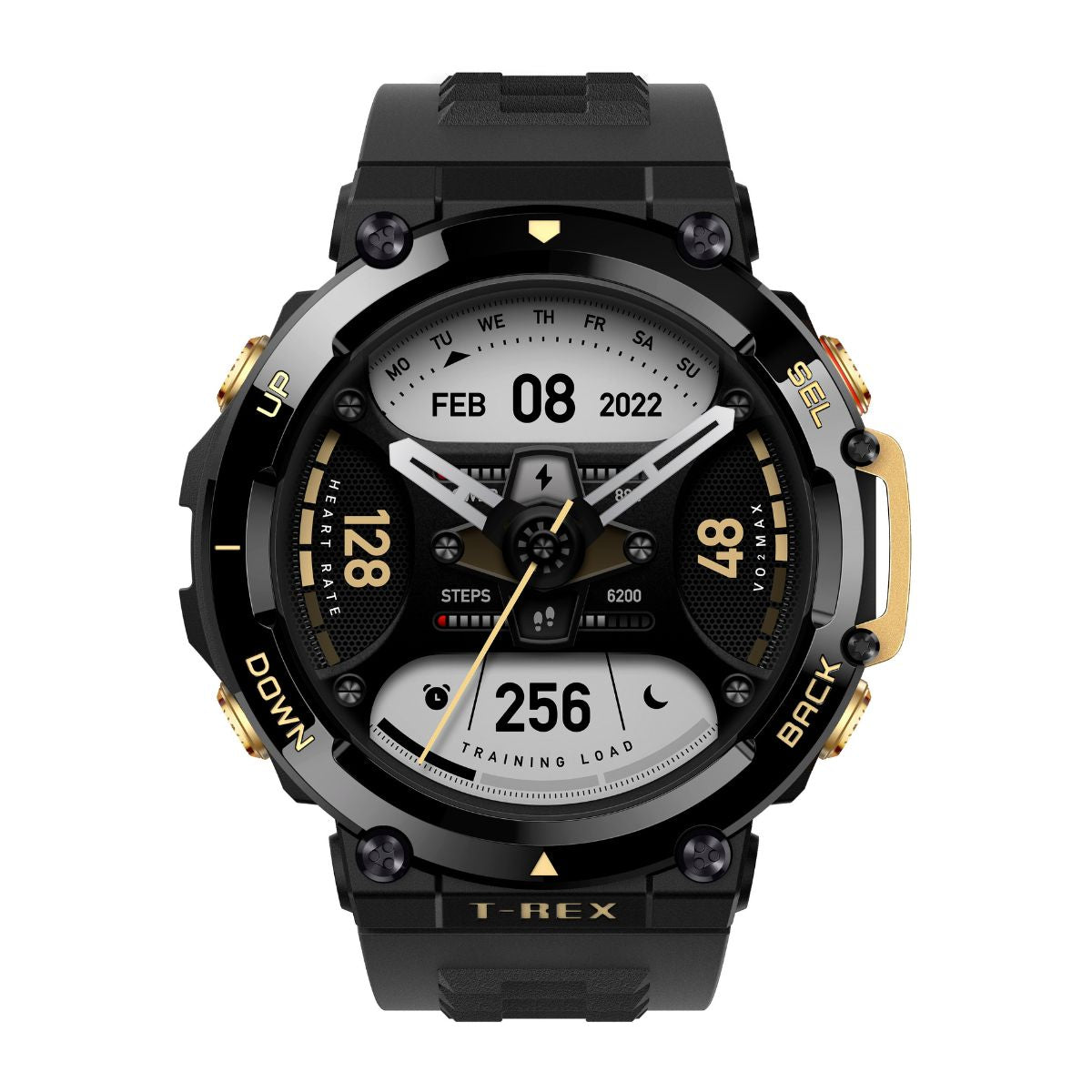 Reloj SmarWatch Amazfit T-Rex 2, Pantalla AMOLED de 1,39″, Certificación militar, Resistencia al agua 10 ATM, 24 Días de Batería