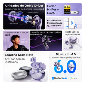 Audífonos Inalámbricos QCY MeloBuds N70