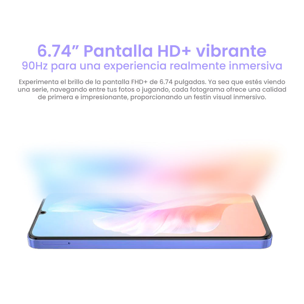 Celular Meizu Note 21 4GB RAM 256GB, Conectividad 4G, Pantalla 6.74” HD, Cámara 50 MP, Batería 6000 mAh