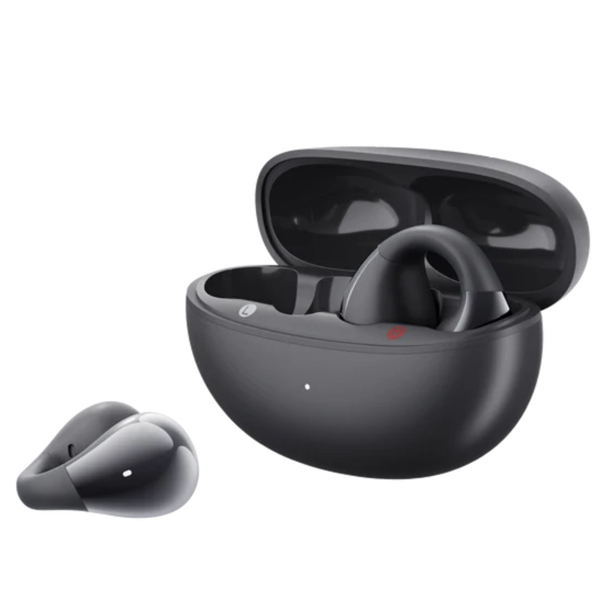 Audífonos Inalámbricos QCY Crossky C30 Con Clip Para Oreja, Open-ear, Bluetooth 5.4, 25 Horas De Batería, Protección IPX4 Contra Salpicaduras, Deportivos