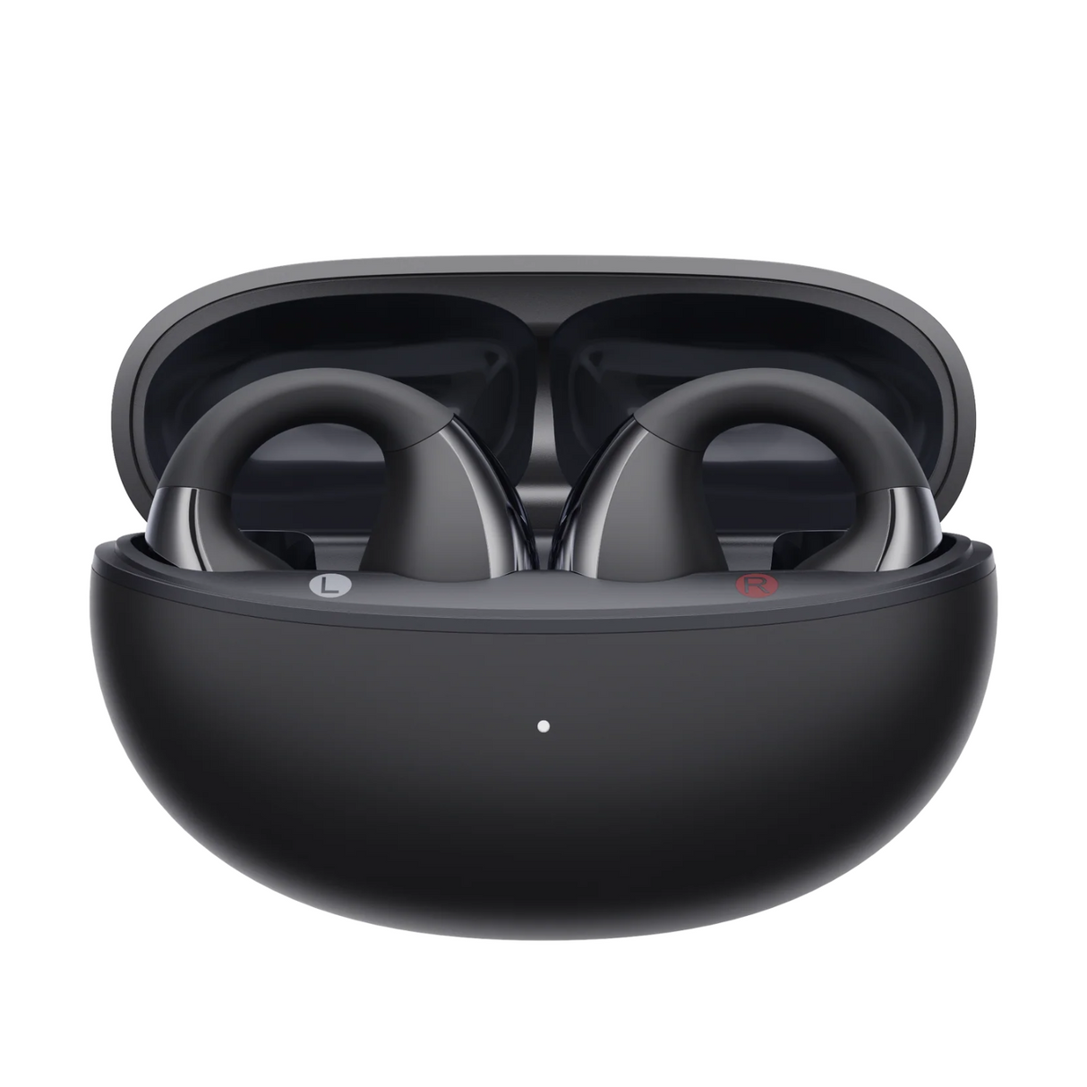 Audífonos Inalámbricos QCY Crossky C30 Con Clip Para Oreja, Open-ear, Bluetooth 5.4, 25 Horas De Batería, Protección IPX4 Contra Salpicaduras, Deportivos