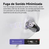 Audífonos Inalámbricos QCY Crossky C30 Con Clip Para Oreja, Open-ear, Bluetooth 5.4, 25 Horas De Batería, Protección IPX4 Contra Salpicaduras, Deportivos