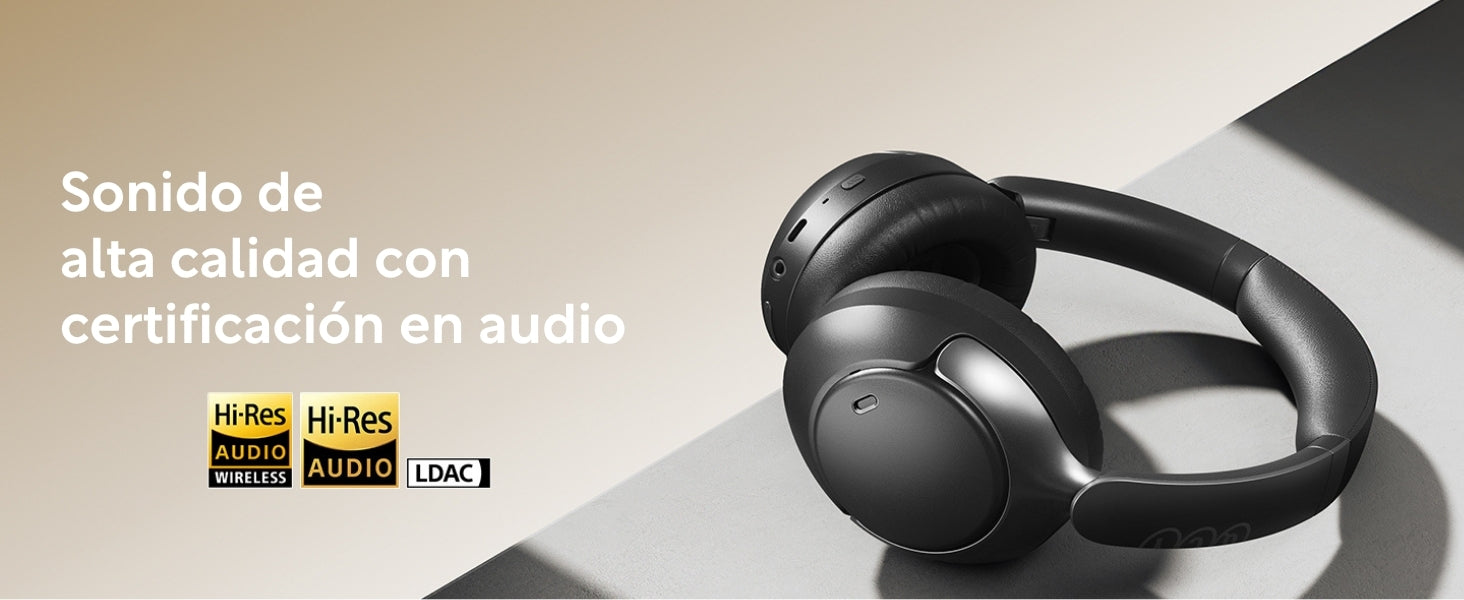 Sonido Hi‑Res LDAC en audífonos QCY H3 Pro