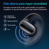 Auriculares deportivos QCY Crossky GTR2 Impermeables, con Bluetooth 5.4, Ganchos para la oreja, Bass Boost - Orro Home Perú
