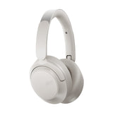 QCY H3S blanco over-ear, destacando su estética moderna y elegante.