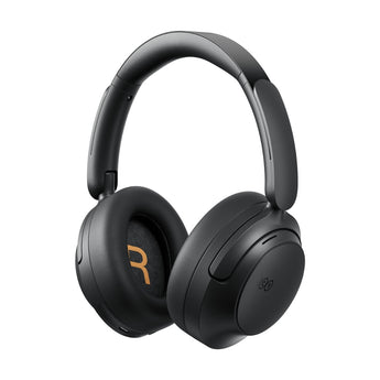 Detalle del sistema ANC -56dB de los audífonos QCY H3S para un sonido sin interferencias.