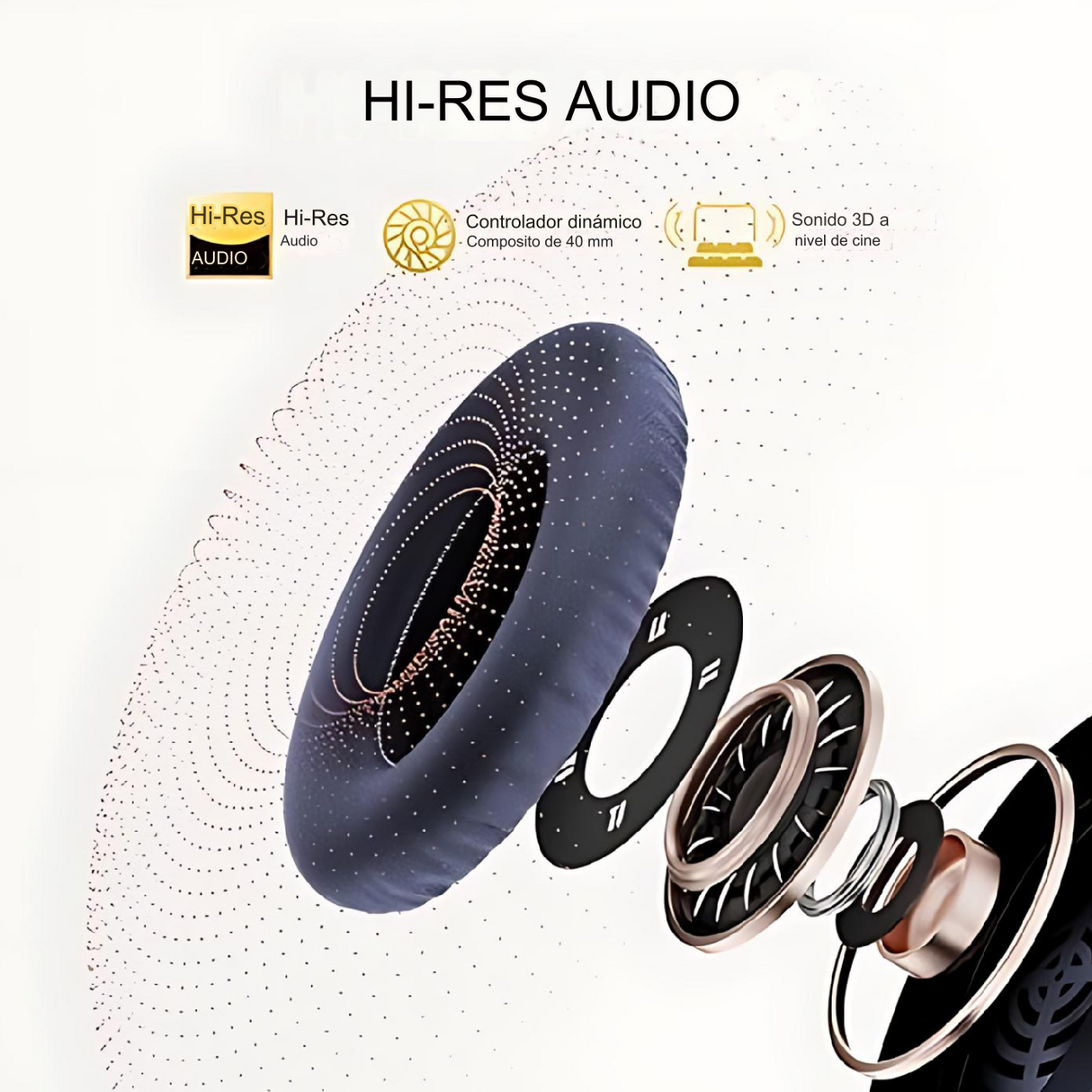 Audífonos Inalámbricos Qcy H3 Anc Bluetooth 5.3 Bass Mode 70 horas de bateria - Orro Home Perú