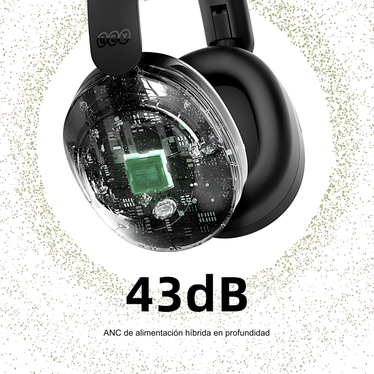Audífonos Inalámbricos Qcy H4 Anc Activa 80h Hi-res BT 5.3 - Orro Home Perú