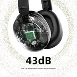 Audífonos Inalámbricos Qcy H4 Anc Activa 80h Hi-res BT 5.3 - Orro Home Perú