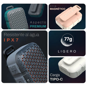 Parlante Inalámbrico Portátil HiFuture Pocket S