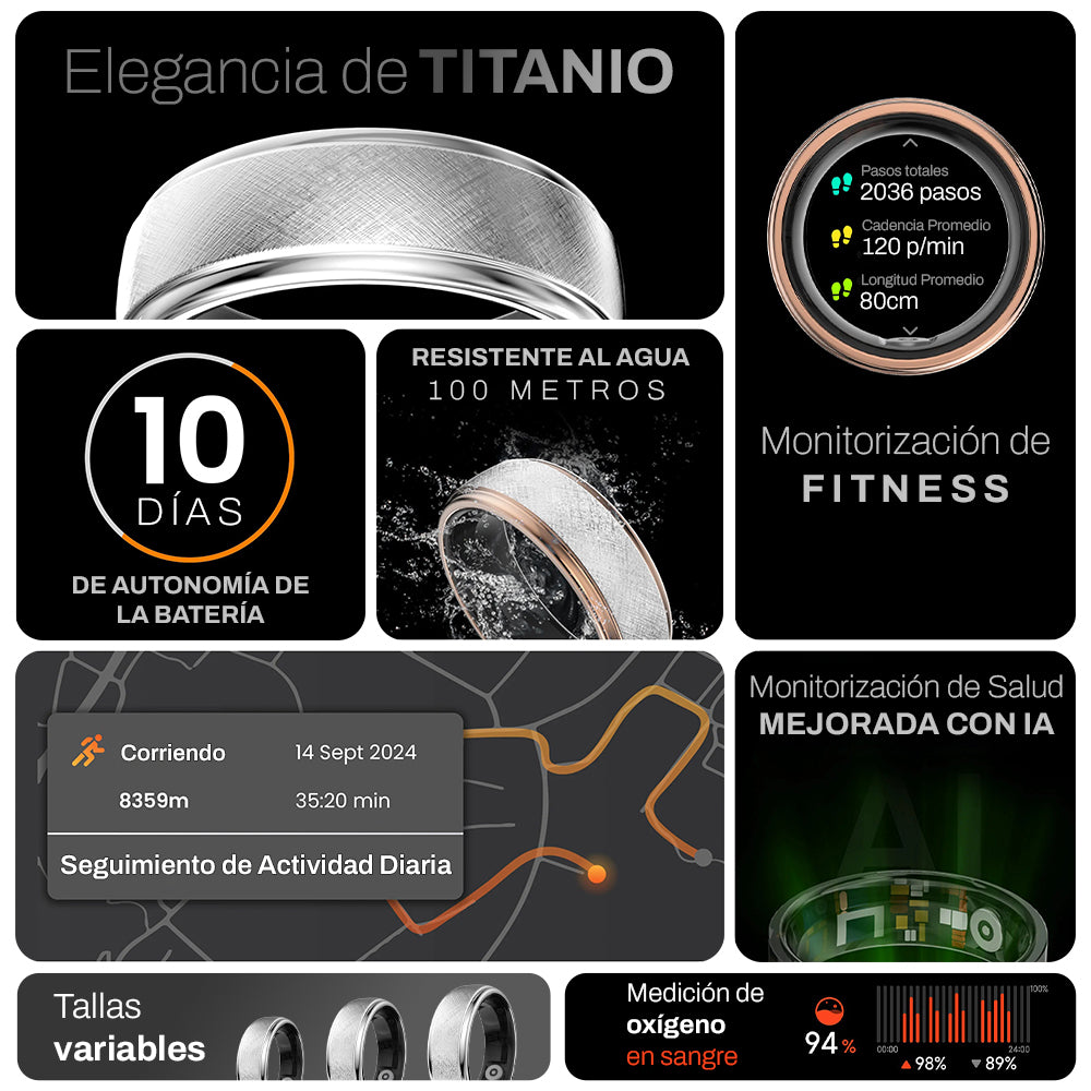 Future Ring 2 Anillo Inteligente + Altavoz Pocket S