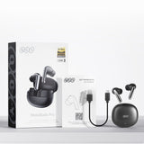 Audifonos Inalambricos QCY Melobuds Pro HT08, Audio Hi-Res, Codec LDAC, 34 horas de reproducción, 6 microfonos integrados, Graves Potentes