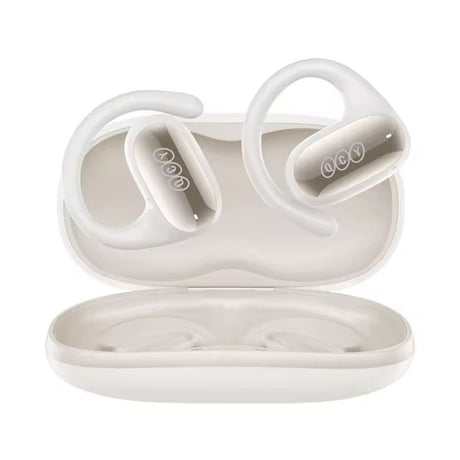 Auriculares deportivos QCY Crossky GTR2 Impermeables, con Bluetooth 5.4, Ganchos para la oreja, Bass Boost - Orro Home Perú