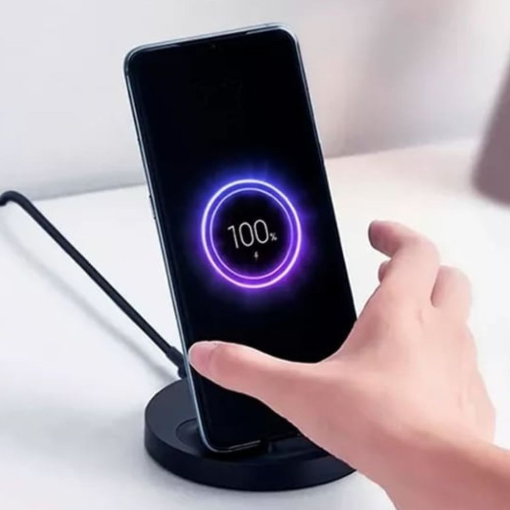 Mi 20W Wireless Charging Stand, Xiaomi Cargador Vertical Inalámbrico 20w