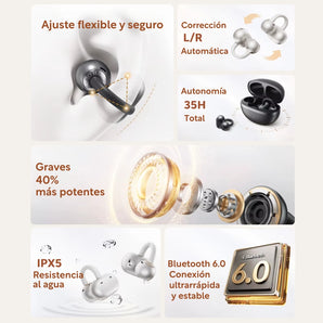 Audífonos Inalámbricos QCY Crossky C50
